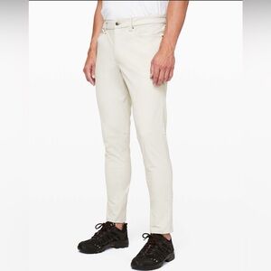 Lululemon Mens ABC Pant Slim 30” Warpstreme Silverstone 32 Casual Office Work